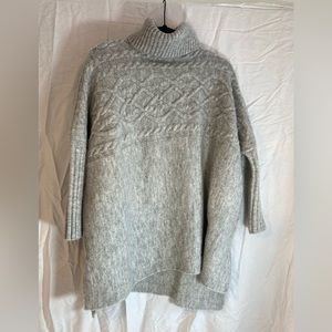 Gray World Market Sweater NWT One Size